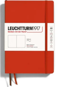 Leuchtturm Notebook A5 soft Plain Fox Red