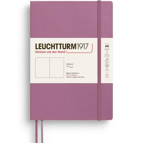 Leuchtturm Notebook A5 soft Plain Dusty Rose