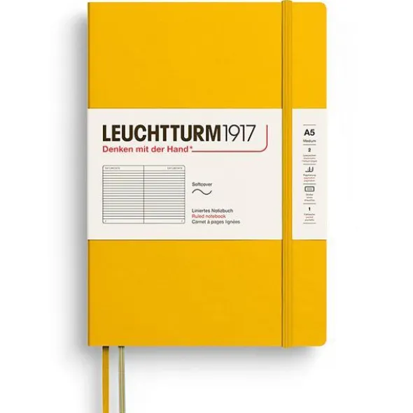 Leuchtturm Notebook A5 soft Ruled Sunflower