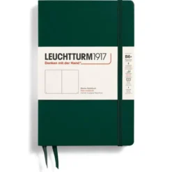 Leuchtturm Notebook B6 Hard plain forest Green