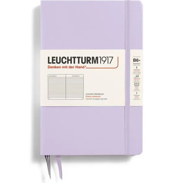 Leuchtturm Notebook B6 Hard ruled Lilac