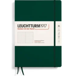 Leuchtturm Notebook B5 Hard 219s Forest Green Dotted