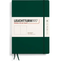 Leuchtturm Notebook B5 Hard 219s Forest Green Plain