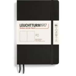 Leuchtturm Notebook B6 Plain Black