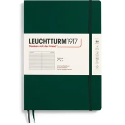 Leuchtturm Notebook B5 Soft 123s Forest Green Linjerad
