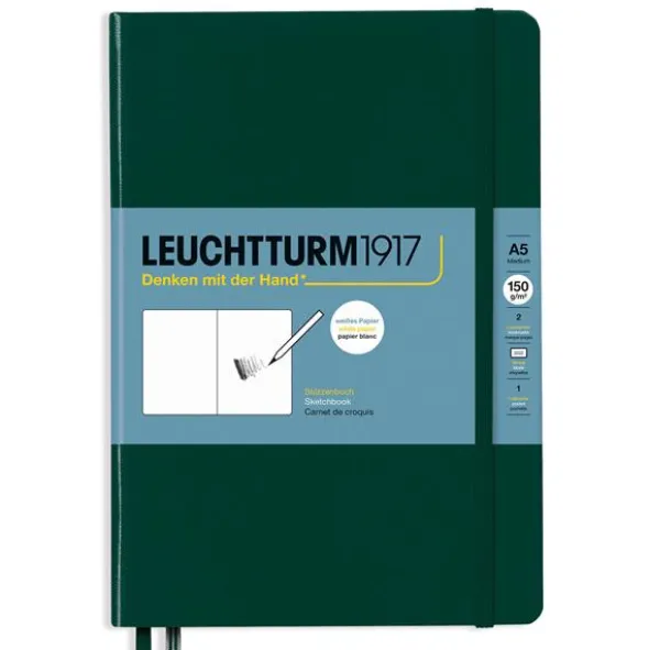 Leuchtturm Sketchbook A5 Forest Green