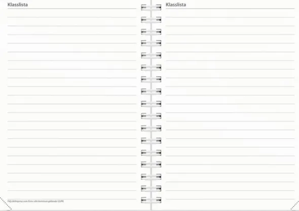 Lilla Loggkalender A6 2026-2027