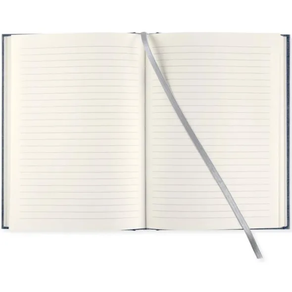 Linjerad Notebook A5 256 sidor Dark Denim