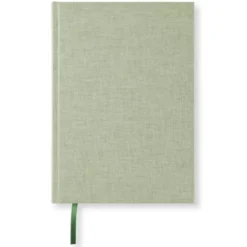 Linjerad Notebook A5 256 sidor Green Leaf