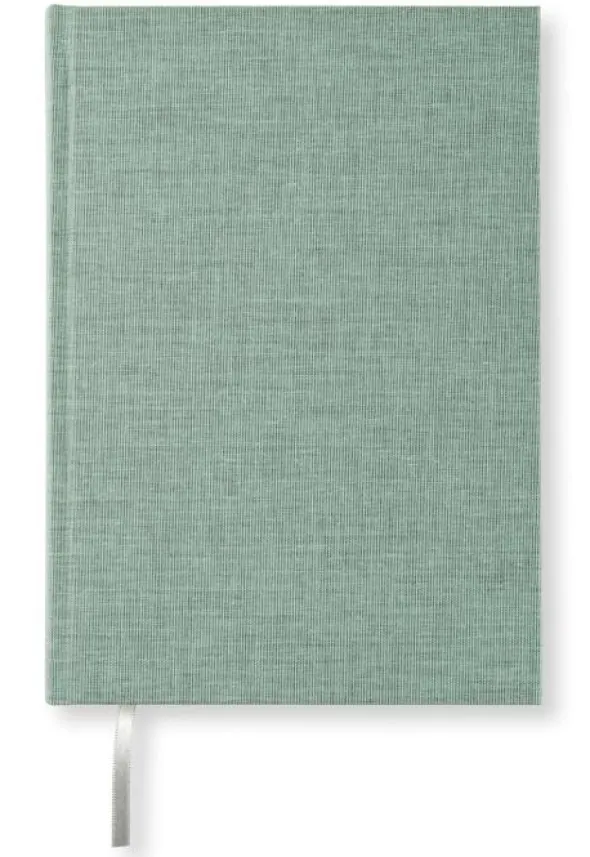 Linjerad Notebook A5 128 sidor Misty Green
