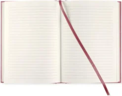 Linjerad Notebook A5 256 sidor Red Twist