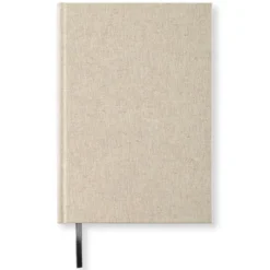 Linjerad Notebook A5 256 sidor Rough Linen