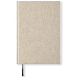 Linjerad Notebook A5 128 sidor Rough Linen
