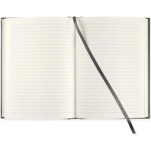 Linjerad Notebook A5 256 sidor Transparent Black