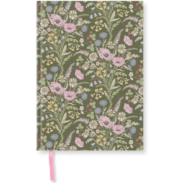 Linjerad Notebook A5 Summer Bouquet