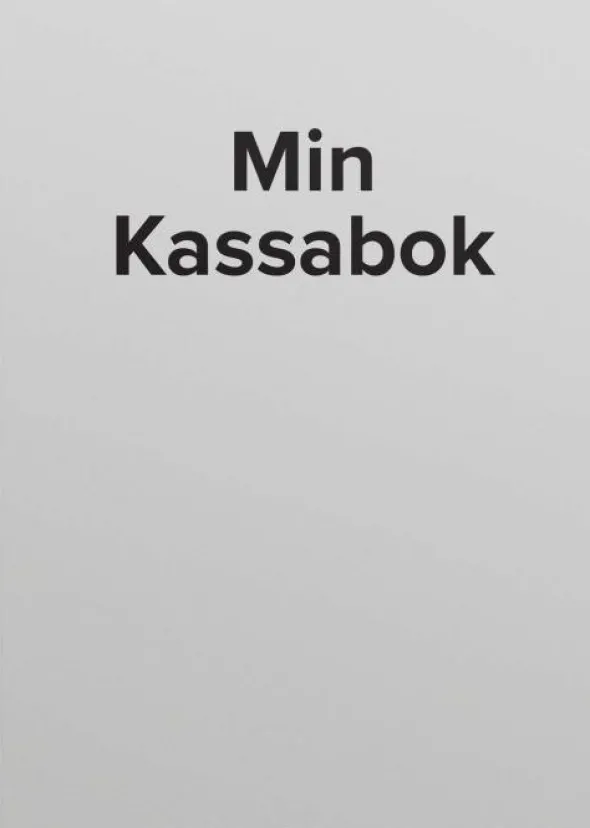 Min Kassabok - 75x107mm