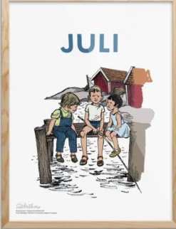 Månadstavla Astrid Lindgren