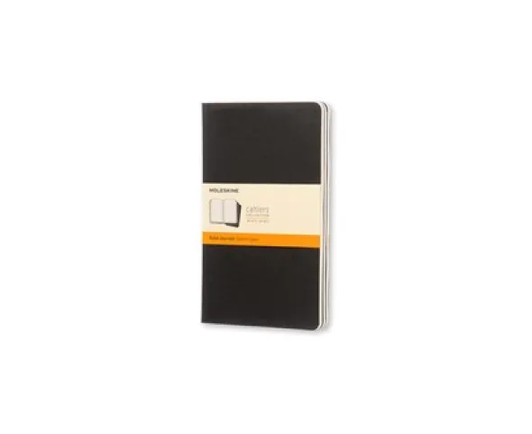Moleskine Cahier Journal Large Ruled - Svart