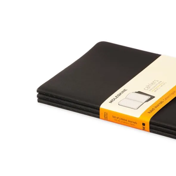Moleskine Cahier Journal Large Ruled - Svart