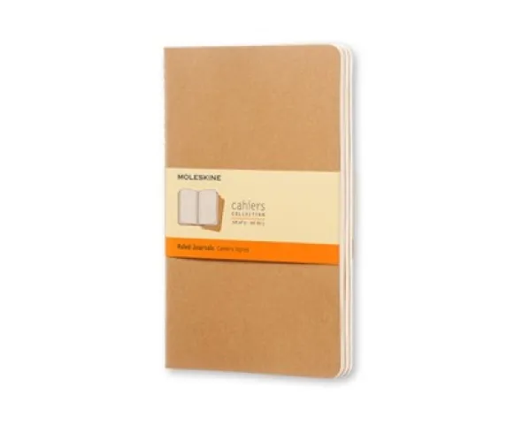 Moleskine Cahier Journal Large Plain - Kraft