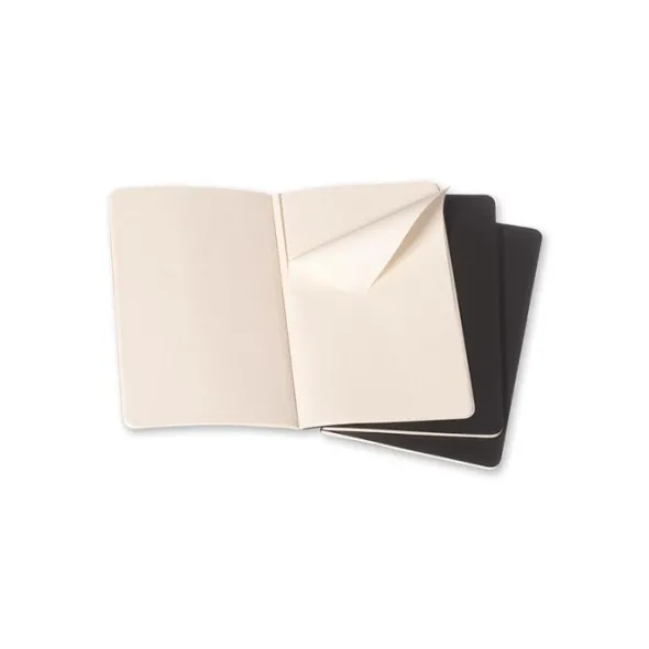 Moleskine Cahier Journal Large Squared - Svart