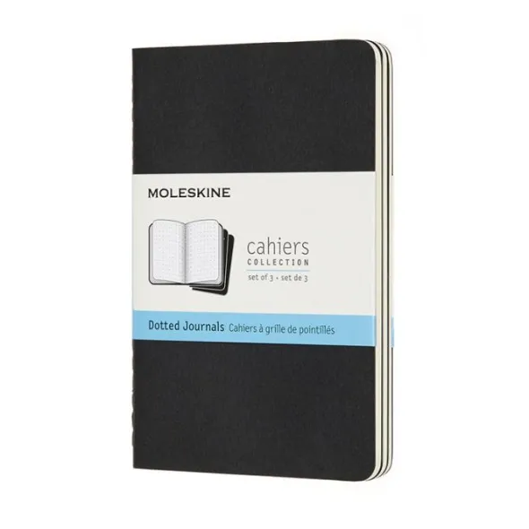 Moleskine Cahier Journal Pocket Dotted - Svart