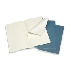 Moleskine Cahier Journal Ruled Large Brisk Blue