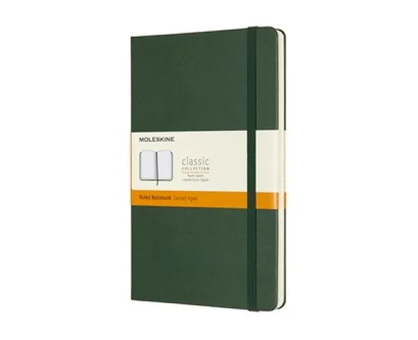 Moleskine Classic Hard Large Ruled Notebook Myrtle Green