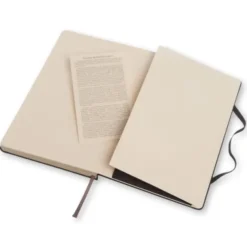 Moleskine Dotted Classic Notebook Large - Svart 13x21cm