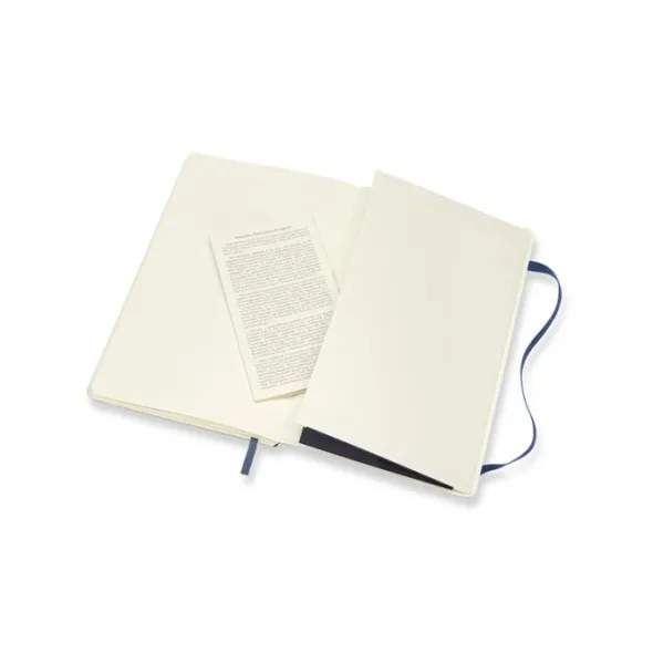 Moleskine Dotted Soft Notebook Large - Mörkblå
