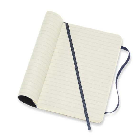 Moleskine Notebook Pocket Soft Cover - Blå - Linjerad