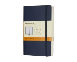 Moleskine Notebook Pocket Soft Cover - Blå - Linjerad