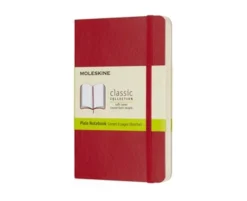 Moleskine Notebook Pocket Soft Cover - Röd - Olinjerad