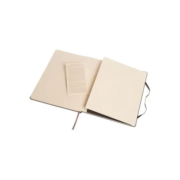 Moleskine Notebook X-large Hard Cover - Svart - olinjerad
