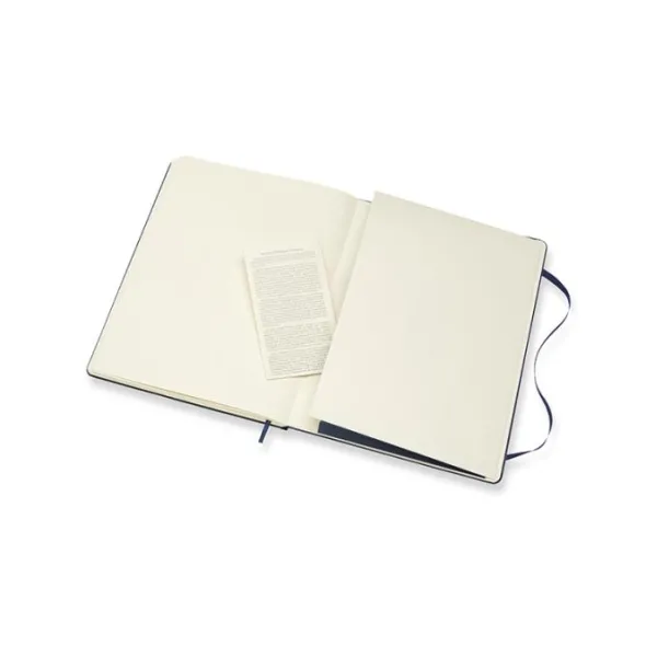Moleskine Notebook X-large Hard Cover - Blå - Linjerad
