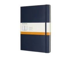 Moleskine Notebook X-large Hard Cover - Blå - Linjerad