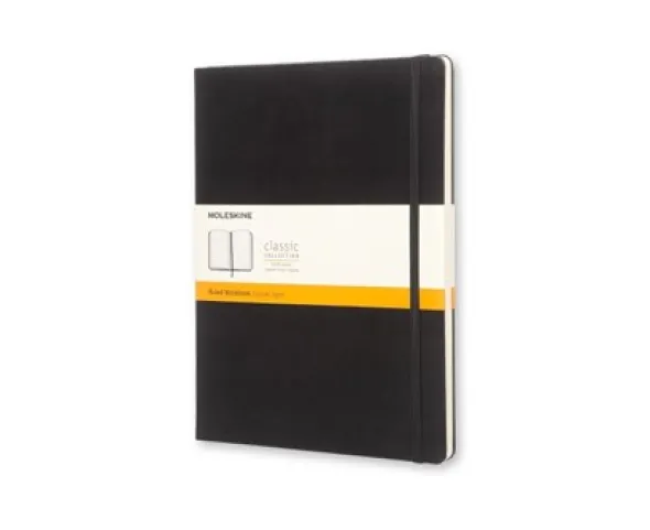 Moleskine Notebook X-large Hard Cover - Svart - Linjerad