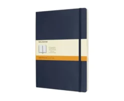 Moleskine Notebook X-large Soft Cover - Blå - Linjerad
