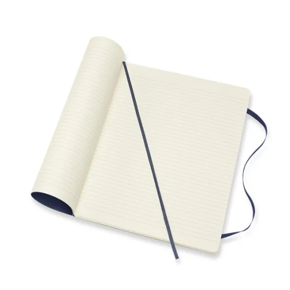 Moleskine Notebook X-large Soft Cover - Blå - Linjerad