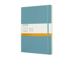 Moleskine Notebook X-large Soft Cover - Reef Blue - Linjerad