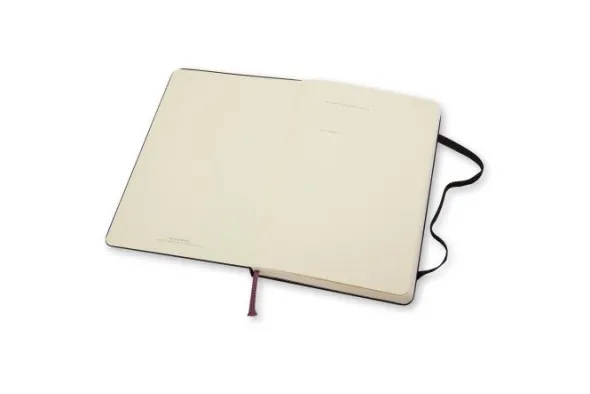 Moleskine Plain Classic Notebook Large - Svart