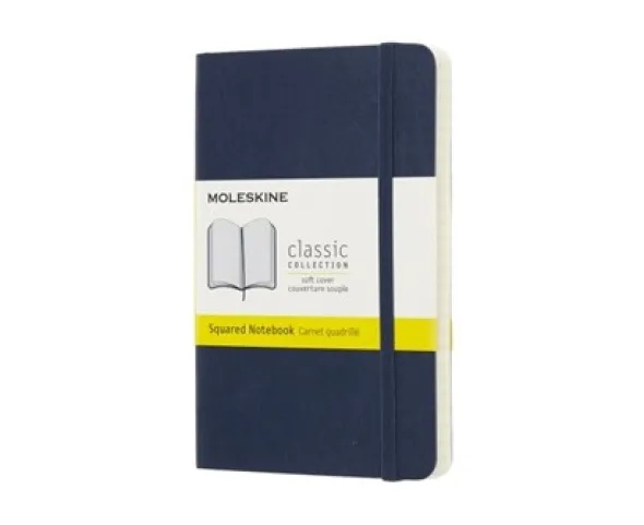 Moleskine Plain Classic Notebook Pocket - Sapphire