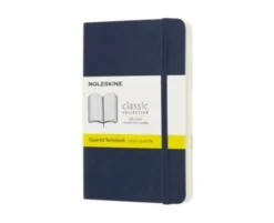 Moleskine Plain Classic Notebook Large - Blå
