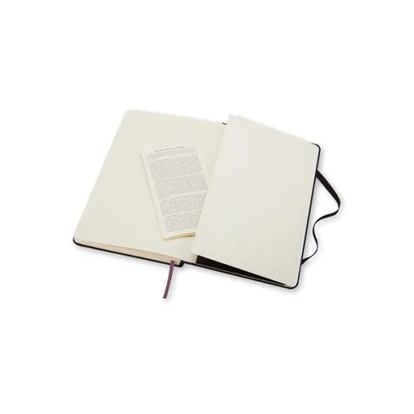 Moleskine Ruled Classic Notebook Large - Svart 13x21cm