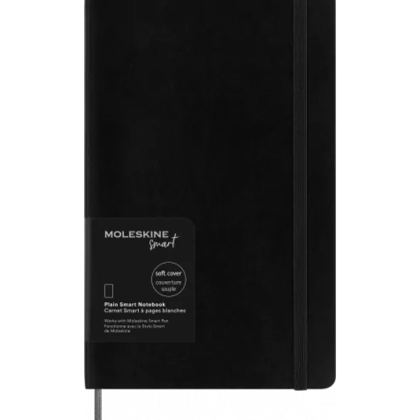Moleskine Smart Anteckningsbok Soft Olinjerad Large Svart