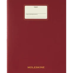 Moleskine Student Cahier XXL linjerad Röd