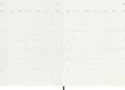 Moleskine Veckokalender XL Svart Mjuk 26/27