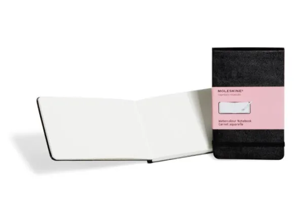 Moleskine Watercolor Notebook Large - Svart