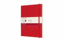 M+ Paper Tablet linjerad XL röd