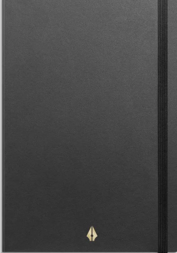 Notebook Deluxe A6 Black